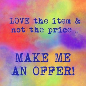 ALL REASONABLE OFFERS ACCEPTED 😊